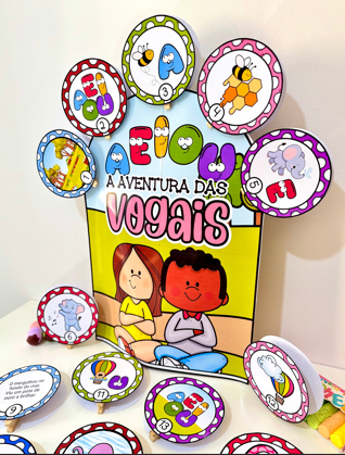 LUVA GIGANTE DAS VOGAIS