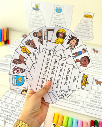 FICHAS DE LEITURA E DOBRADURA