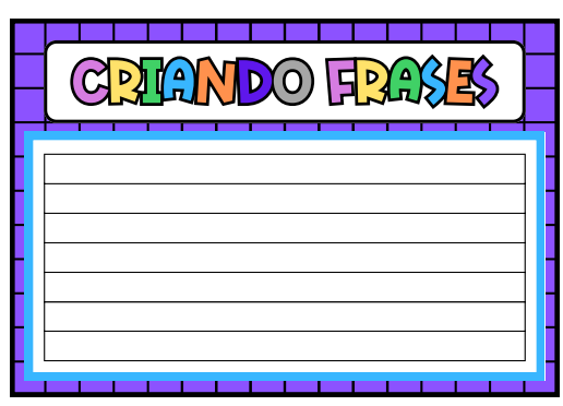 CRIANDO FRASES - Imagem 2