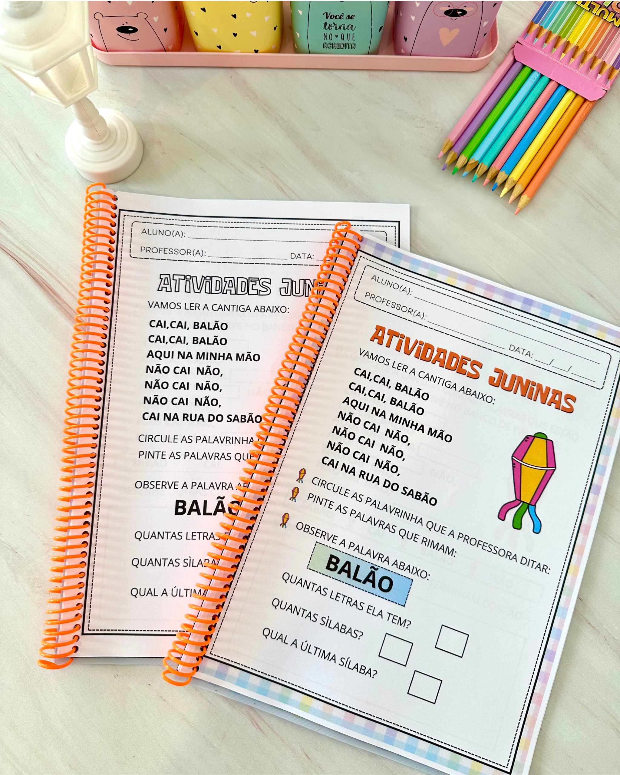 APOSTILA ATIVIDADES JUNINAS - Imagem 6