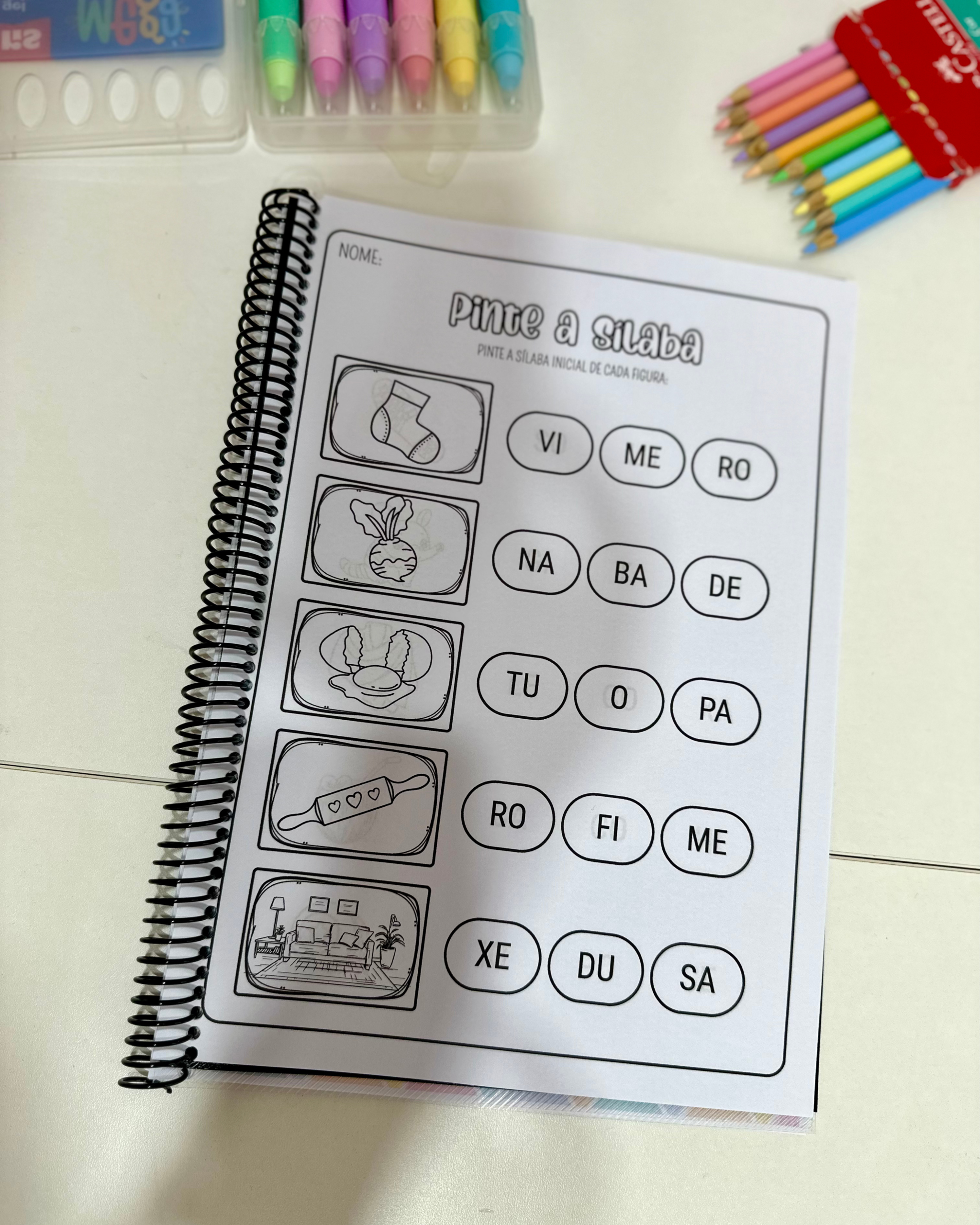 APOSTILA PINTE A SÍLABA - Imagem 3