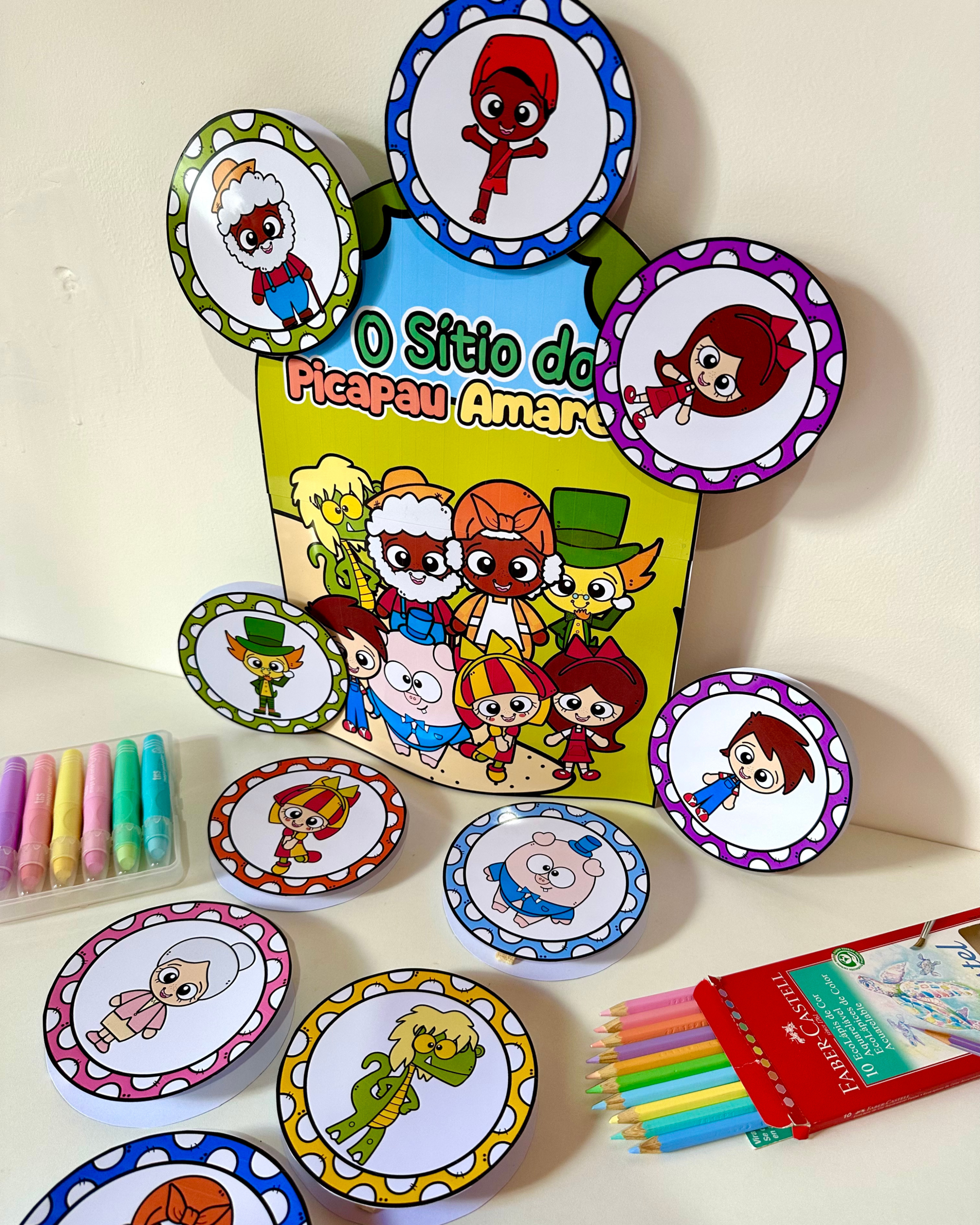 LUVA PERSONAGEM DO PICA PAU AMARELO - Imagem 4