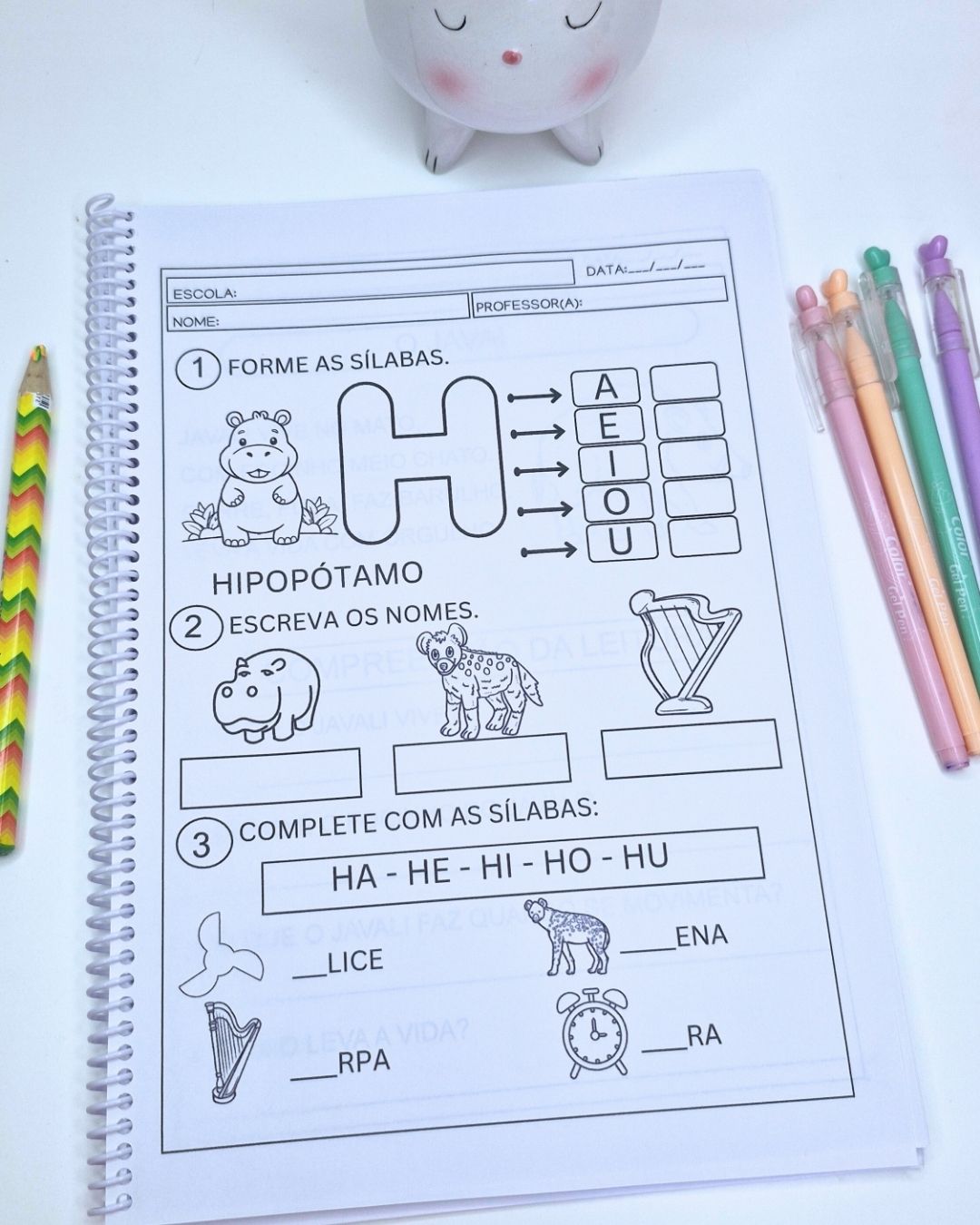 ATIVIDADES SILABAS SIMPLES - Imagem 4