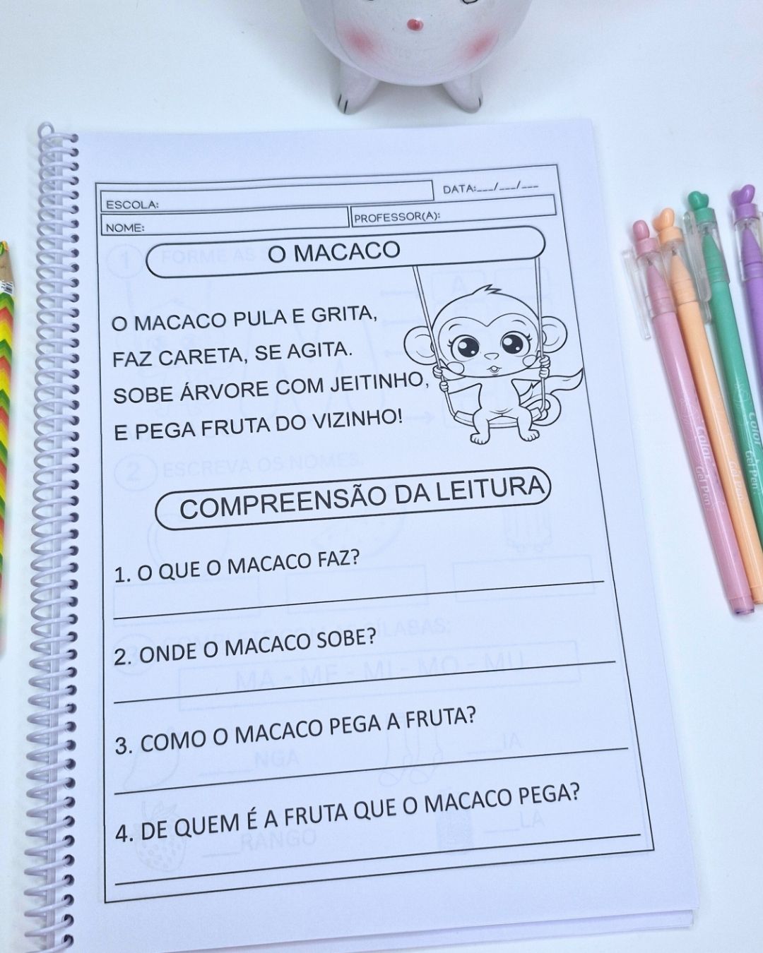 ATIVIDADES SILABAS SIMPLES - Imagem 3