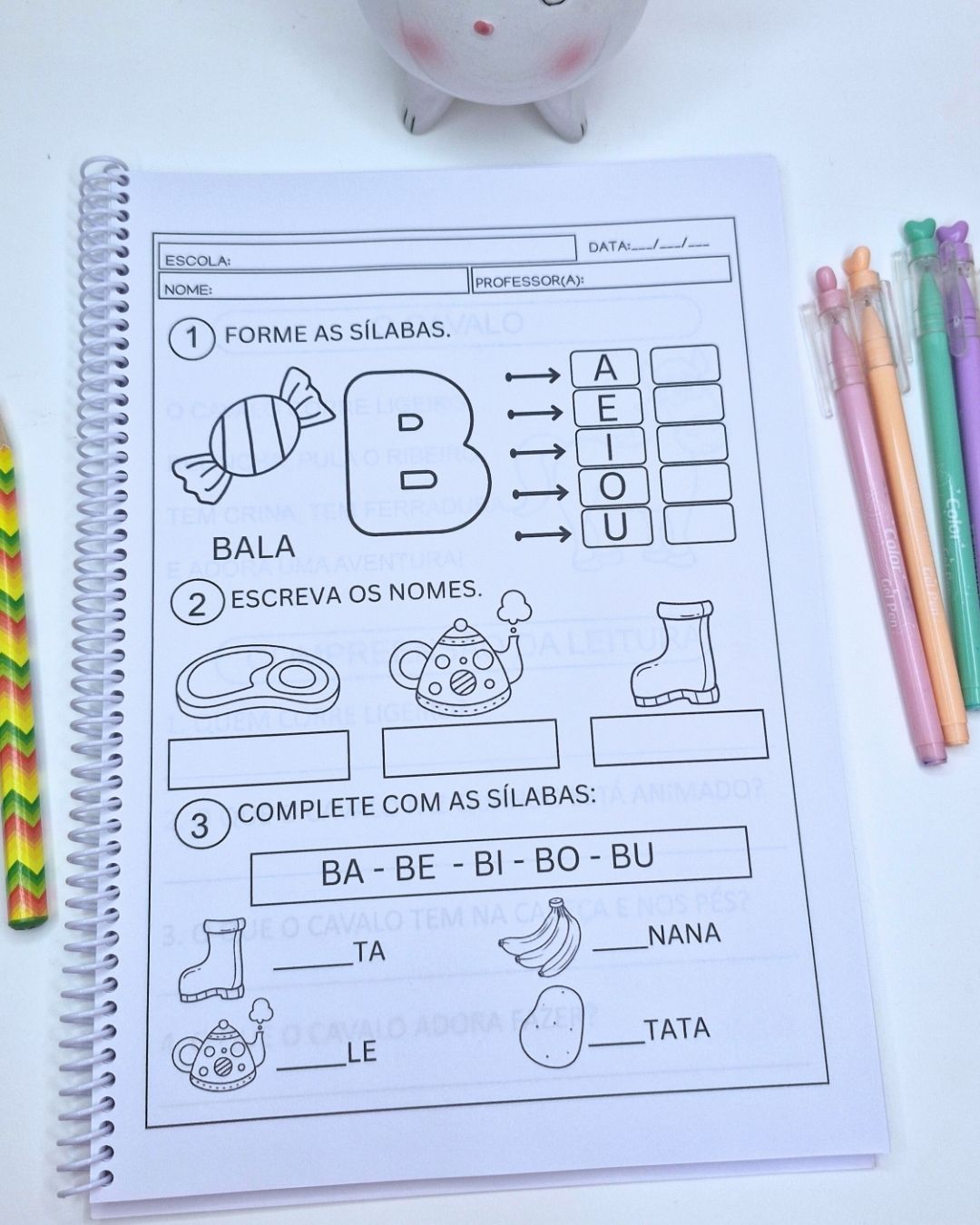 ATIVIDADES SILABAS SIMPLES - Imagem 5