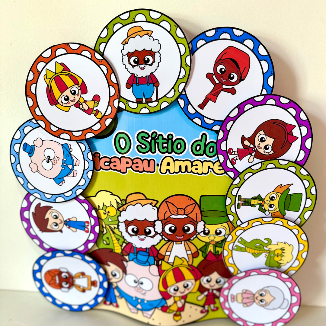 LUVA PERSONAGEM DO PICA PAU AMARELO