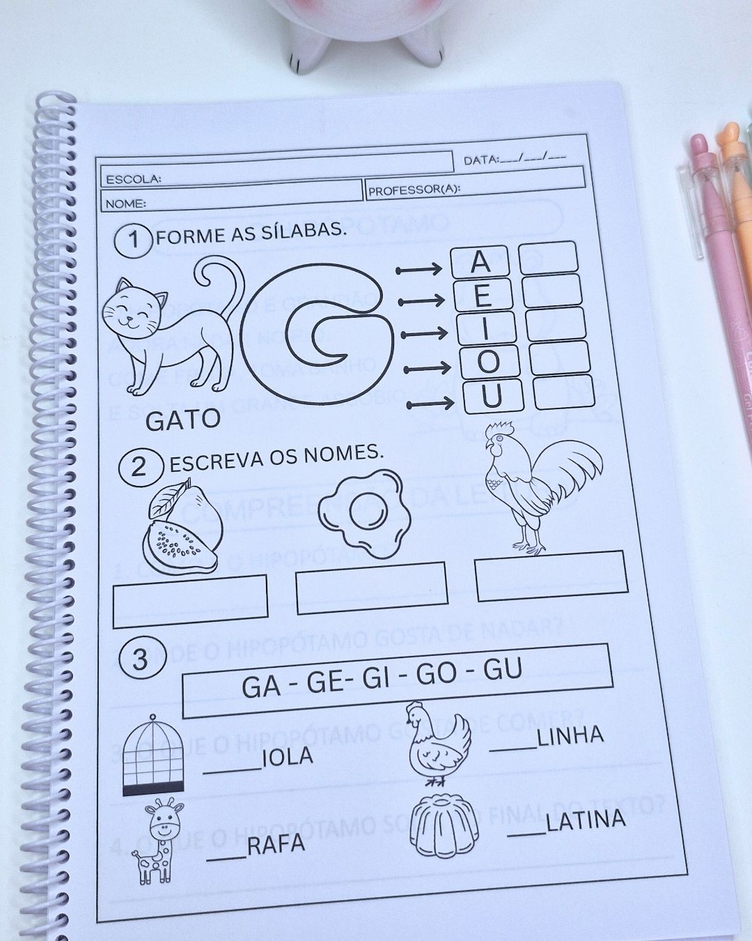 ATIVIDADES SILABAS SIMPLES - Imagem 2