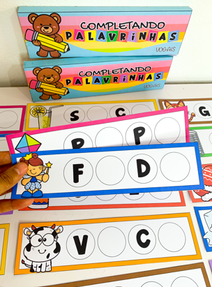 COMPLETANDO PALAVRINHAS - Imagem 2
