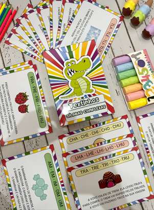 TEXTINHOS DE SÍLABAS COMPLEXAS