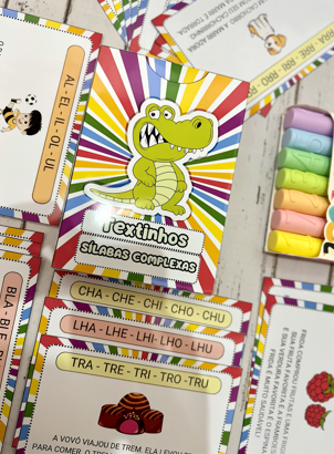 TEXTINHOS DE SÍLABAS COMPLEXAS - Imagem 2