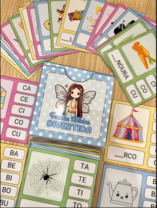 FAMILIA SÍLABICA DIVERTIDA