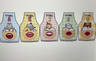 COMBO AVENTAL DAS VOGAIS