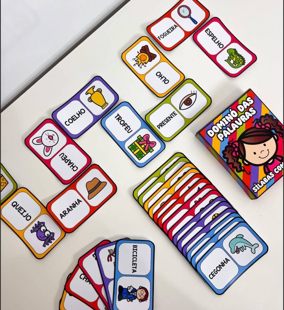 DOMINÓ DE SÍLABAS COMPLEXAS