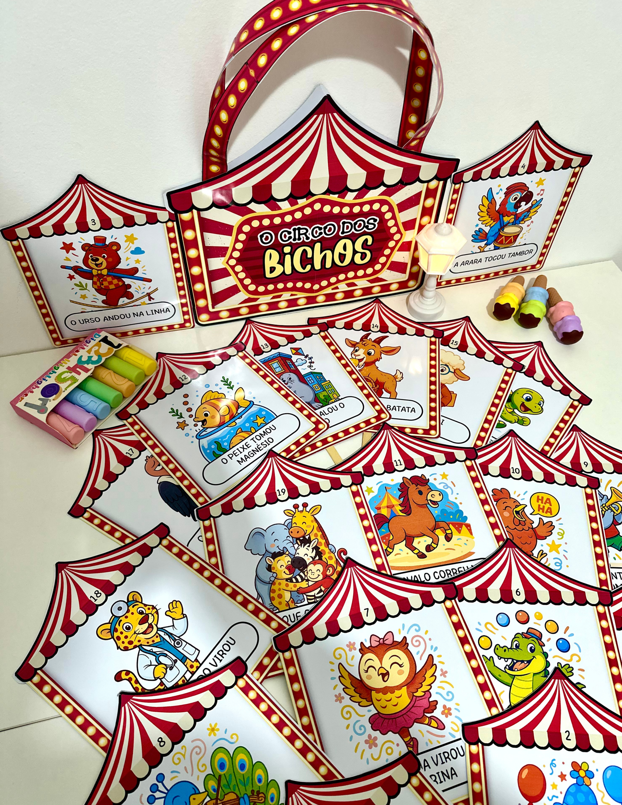 SACOLA CIRCO DOS BICHOS - Imagem 2