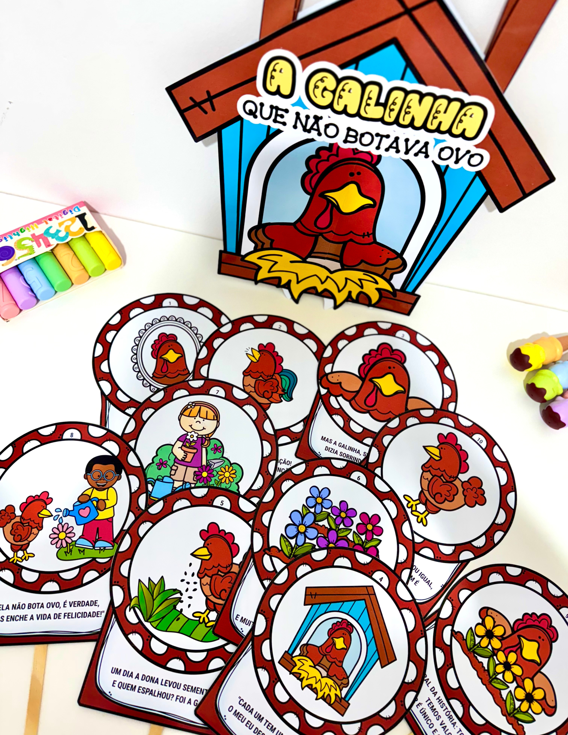 A GALINHA QUE NÃO BOTAVA OVOS - Imagem 7