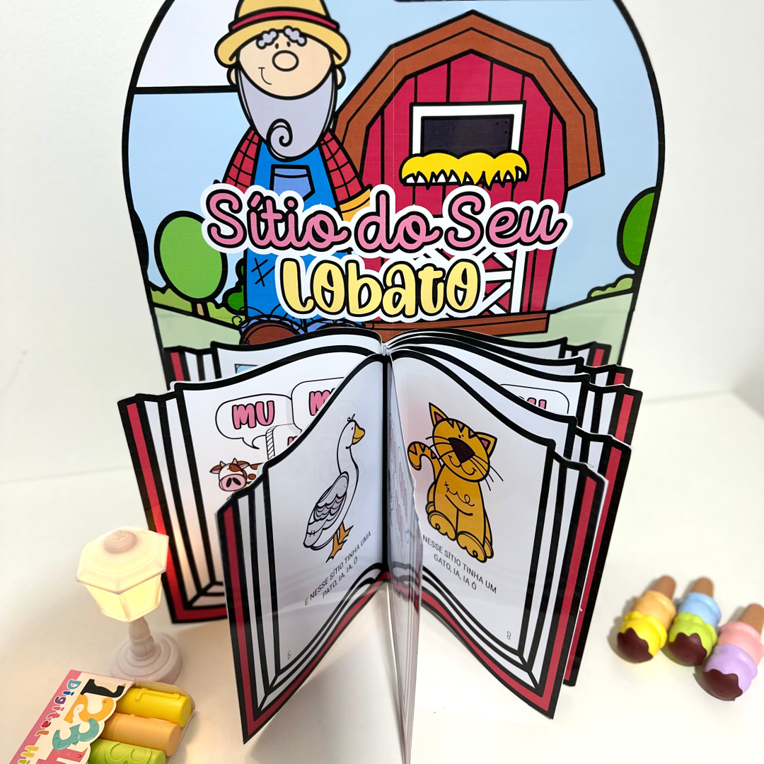 LIVRO O SÍTIO DO SEU LOBATO