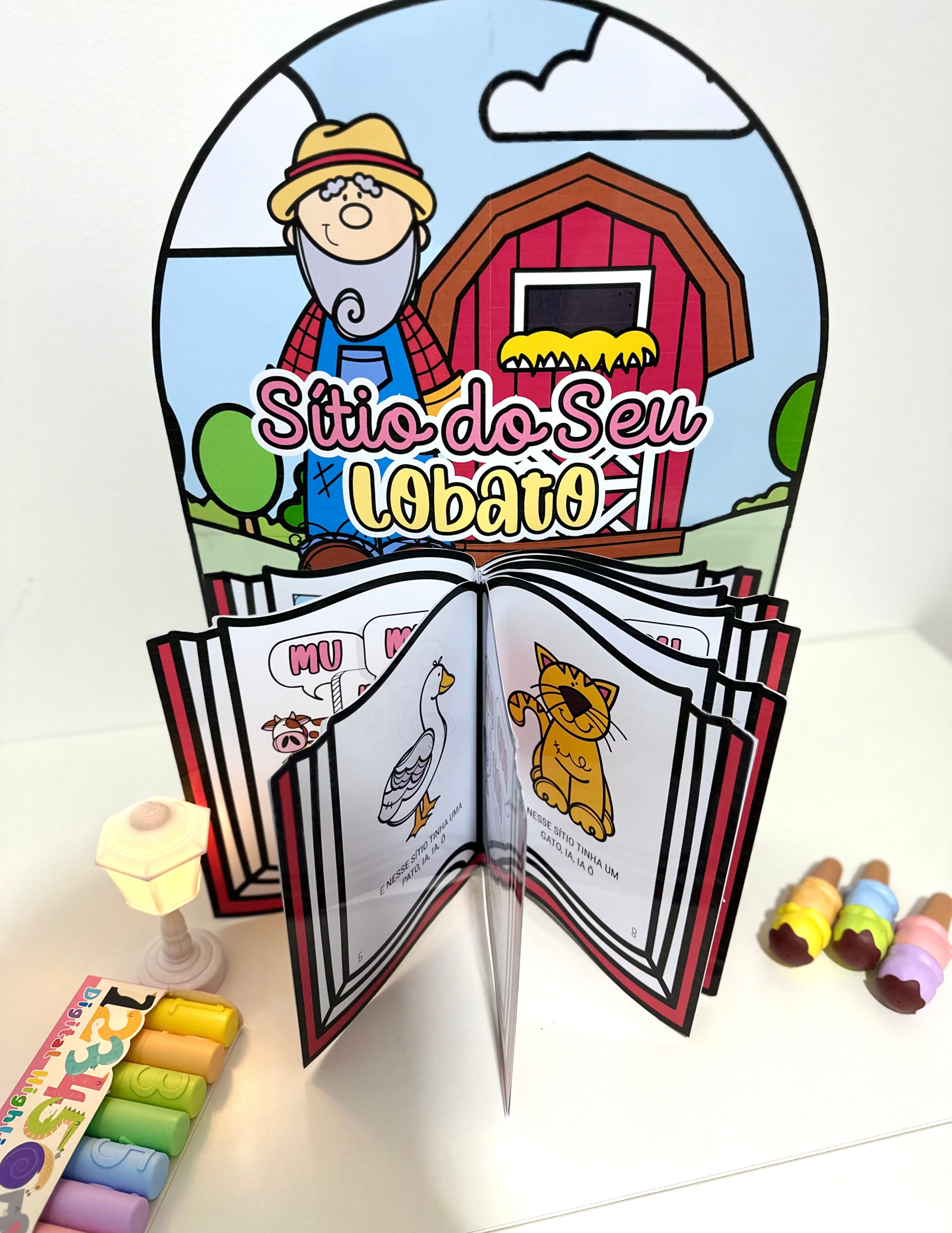 LIVRO O SÍTIO DO SEU LOBATO