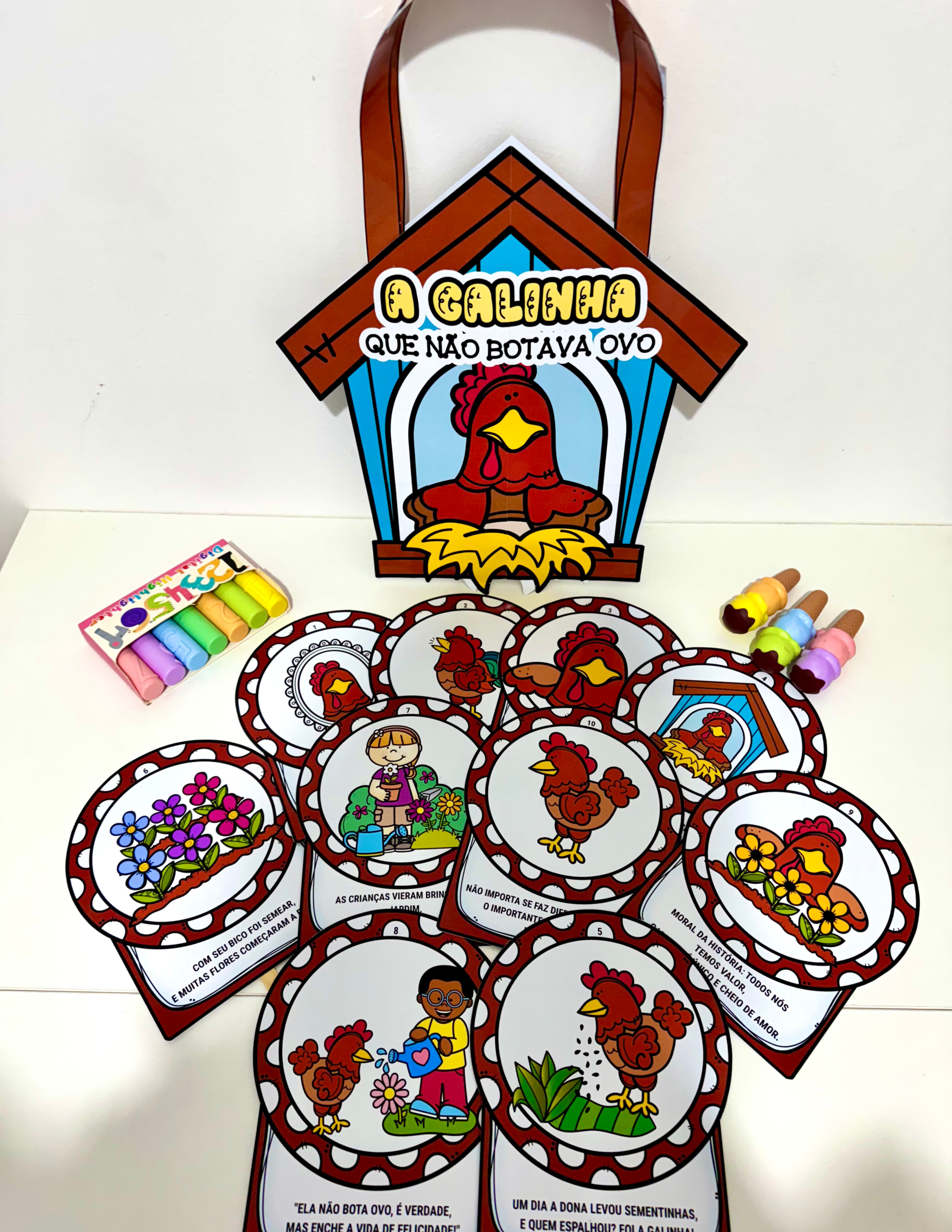 A GALINHA QUE NÃO BOTAVA OVOS