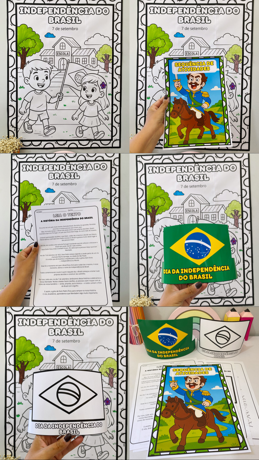 KIT INDEPÊNDENCIA DO BRASIL - Imagem 2