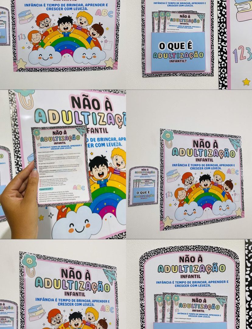 PAINEL ADULTIZAÇÃO INFANTIL