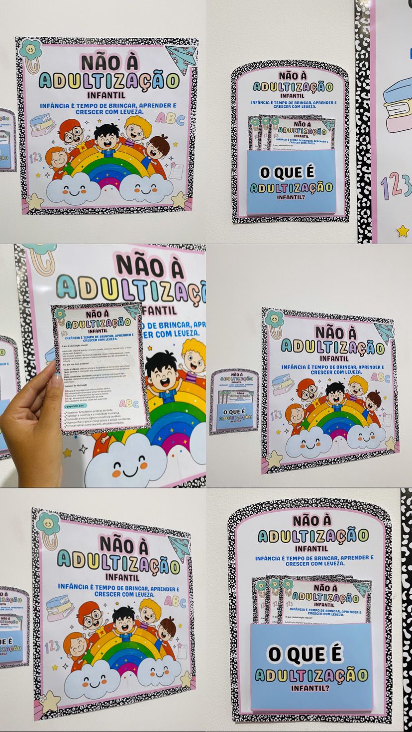 PAINEL ADULTIZAÇÃO INFANTIL