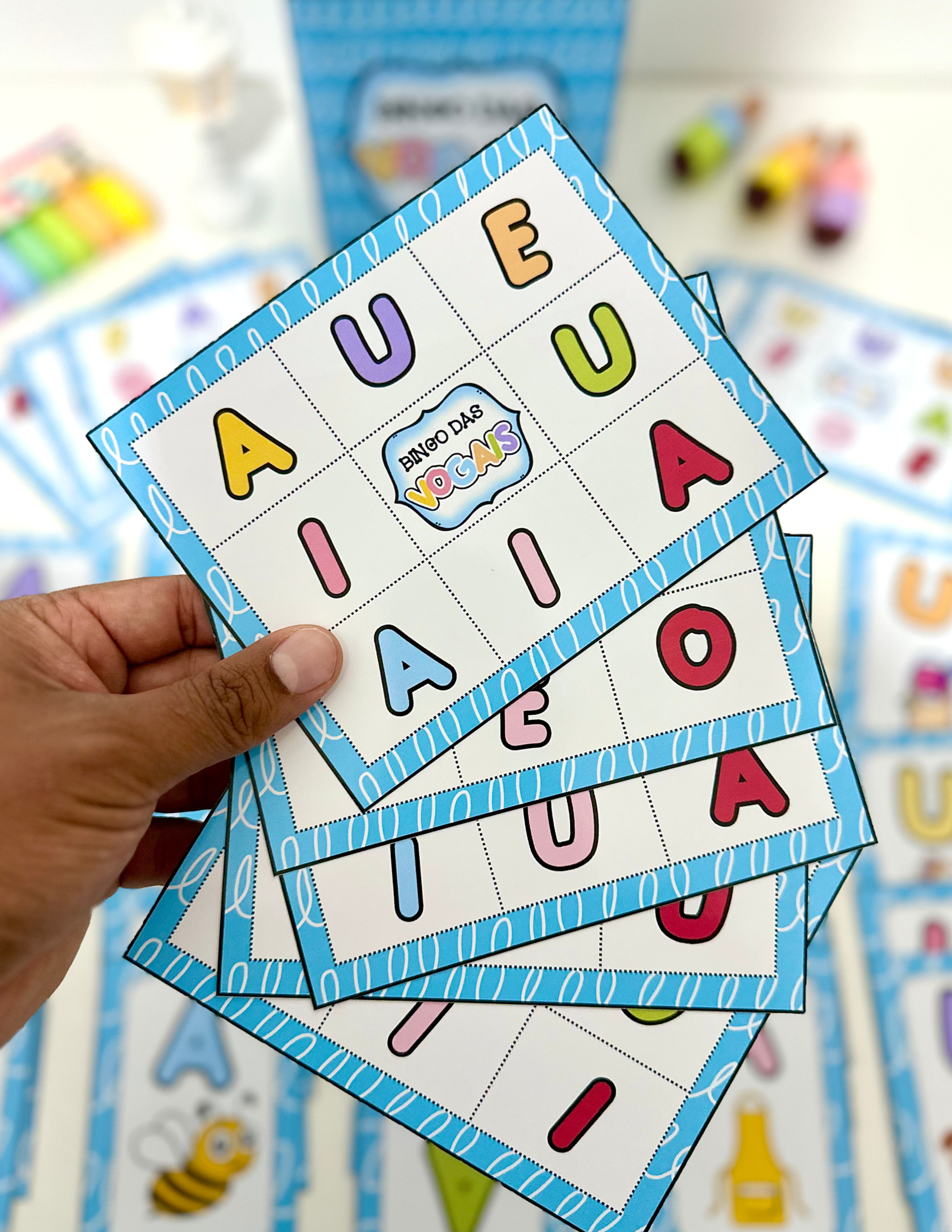 BINGO DAS VOGAIS - Imagem 2
