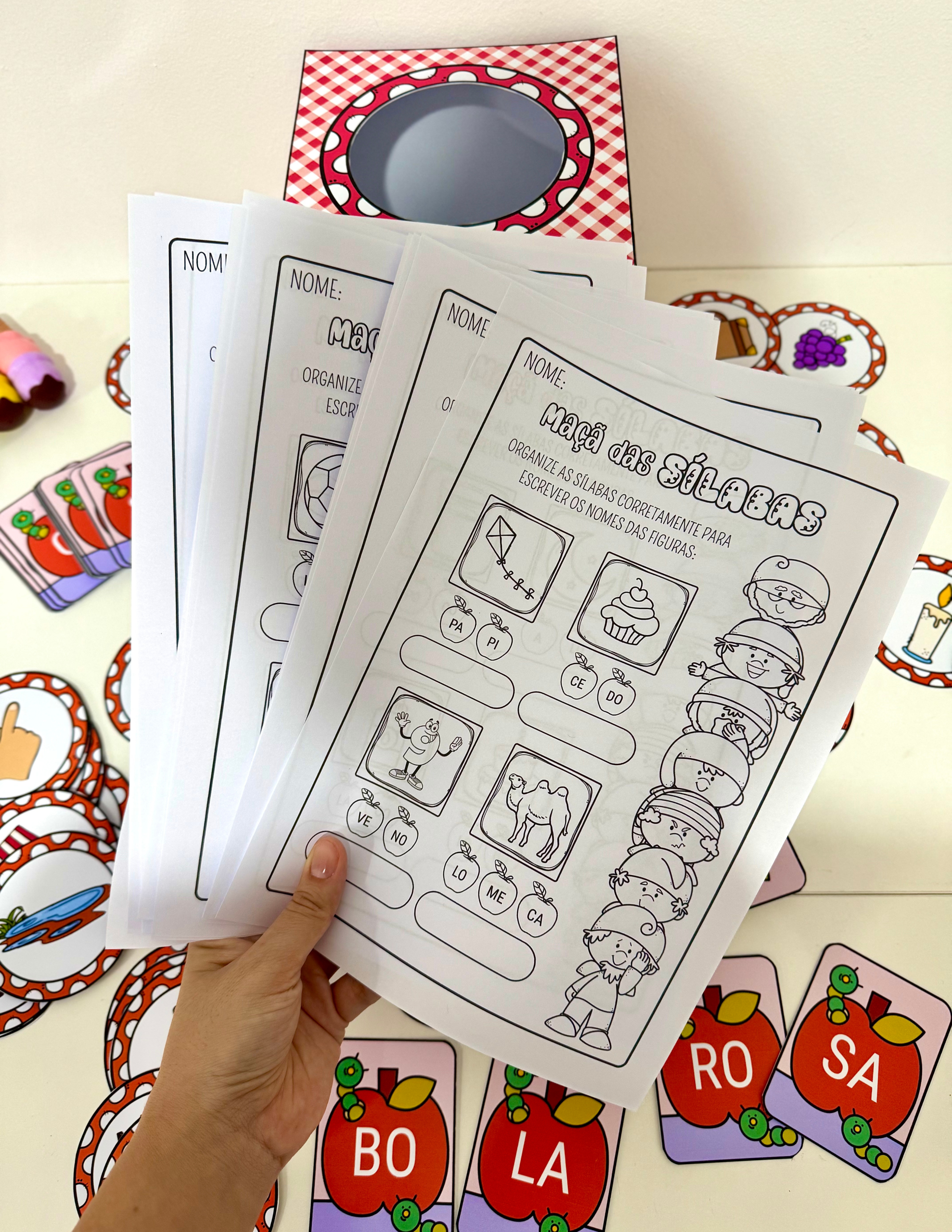 MACÃ DAS SÍLABAS - Imagem 3