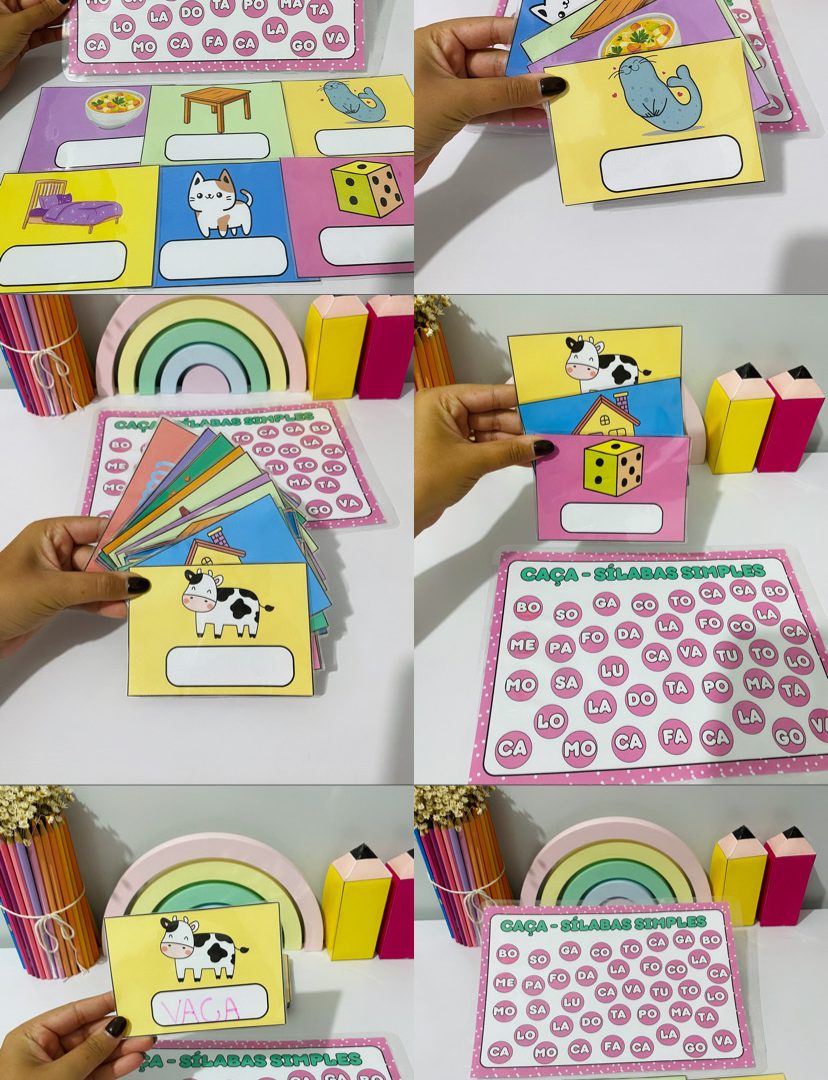 CAÇA SÍLABAS SIMPLES