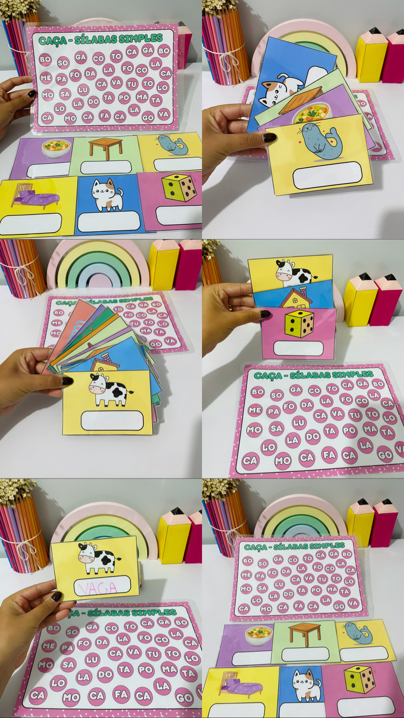 CAÇA SÍLABAS SIMPLES