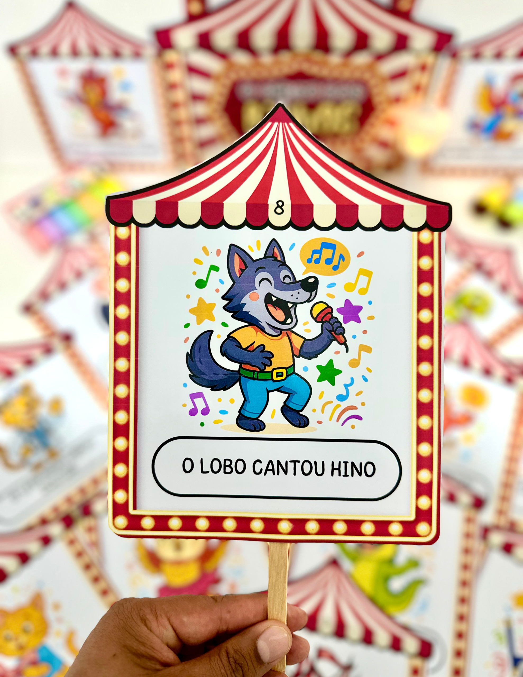 SACOLA CIRCO DOS BICHOS - Imagem 4