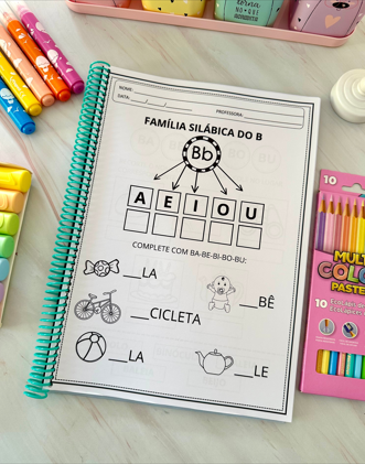 APOSTILA FAMÍLIA SILÁBICA SIMPLES - Imagem 2