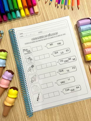 ORGANIZE AS SÍLABAS COMPLEXAS - Imagem 4