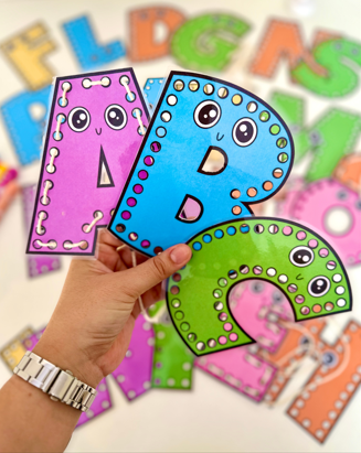 ALINHAVOS ALFABETO - Imagem 3