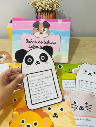FICHAS DE LEITURA CURSIVA - Imagem 3