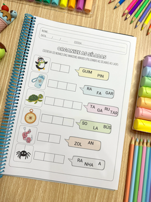 ORGANIZE AS SÍLABAS COMPLEXAS - Imagem 3