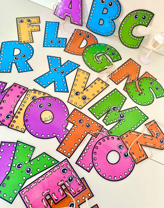 ALINHAVOS ALFABETO - Imagem 4