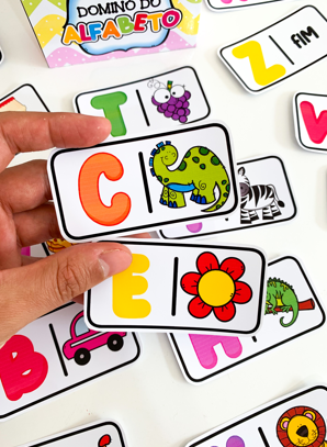 DOMINÓ DO ALFABETO - Imagem 3