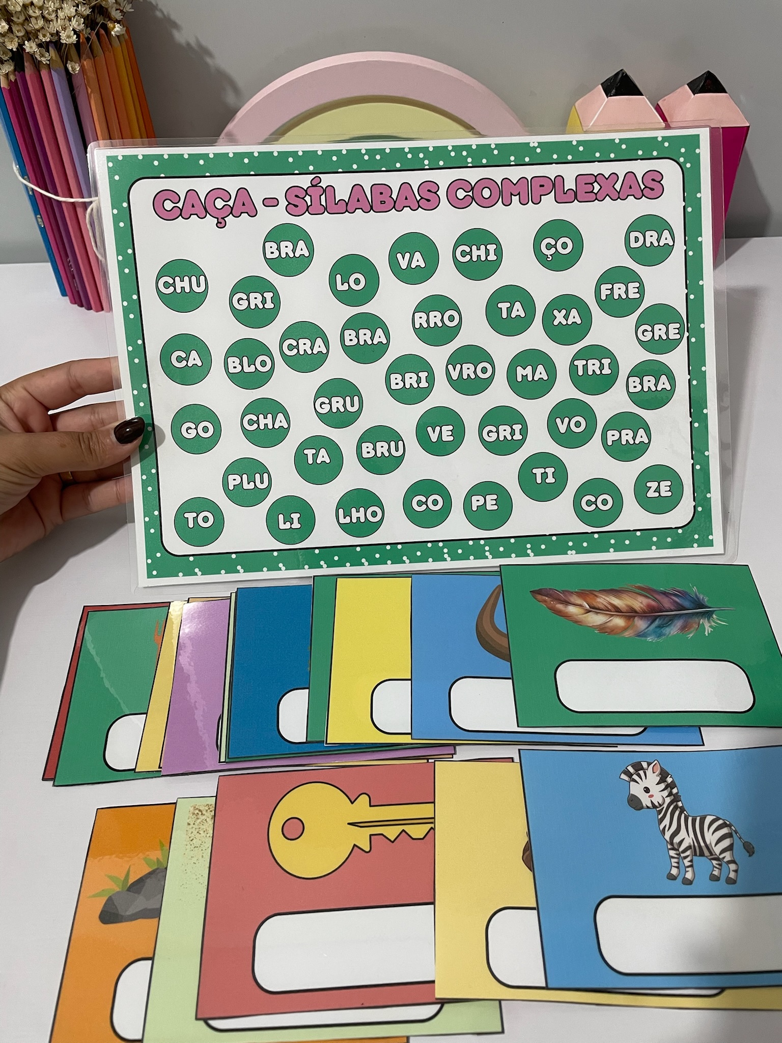 CAÇA SÍLABAS COMPLEXAS - Imagem 3