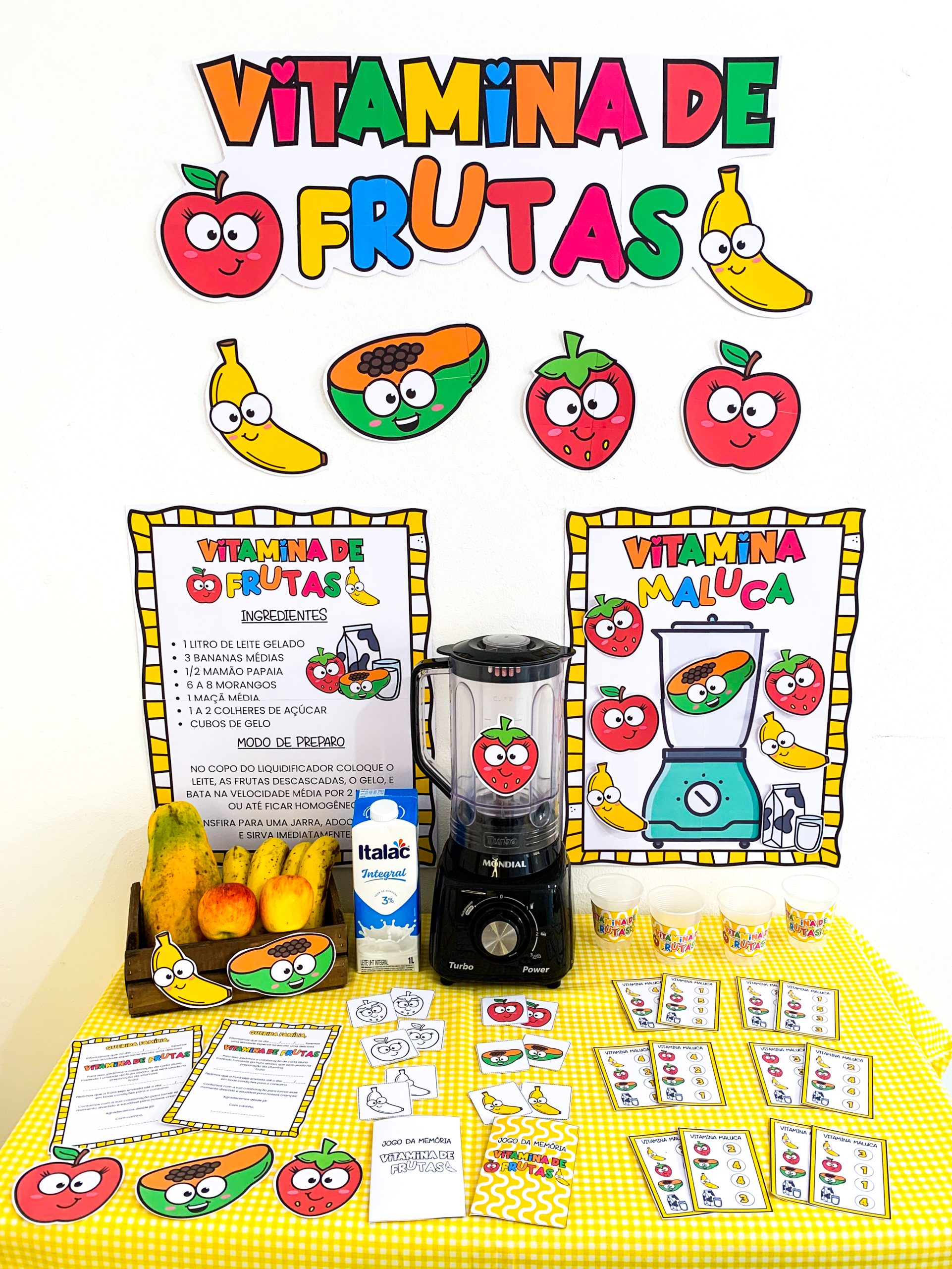 KIT VITAMINA DE FRUTAS