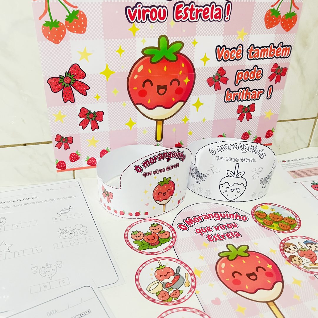 MORANGO QUE VIROU ESTRELA