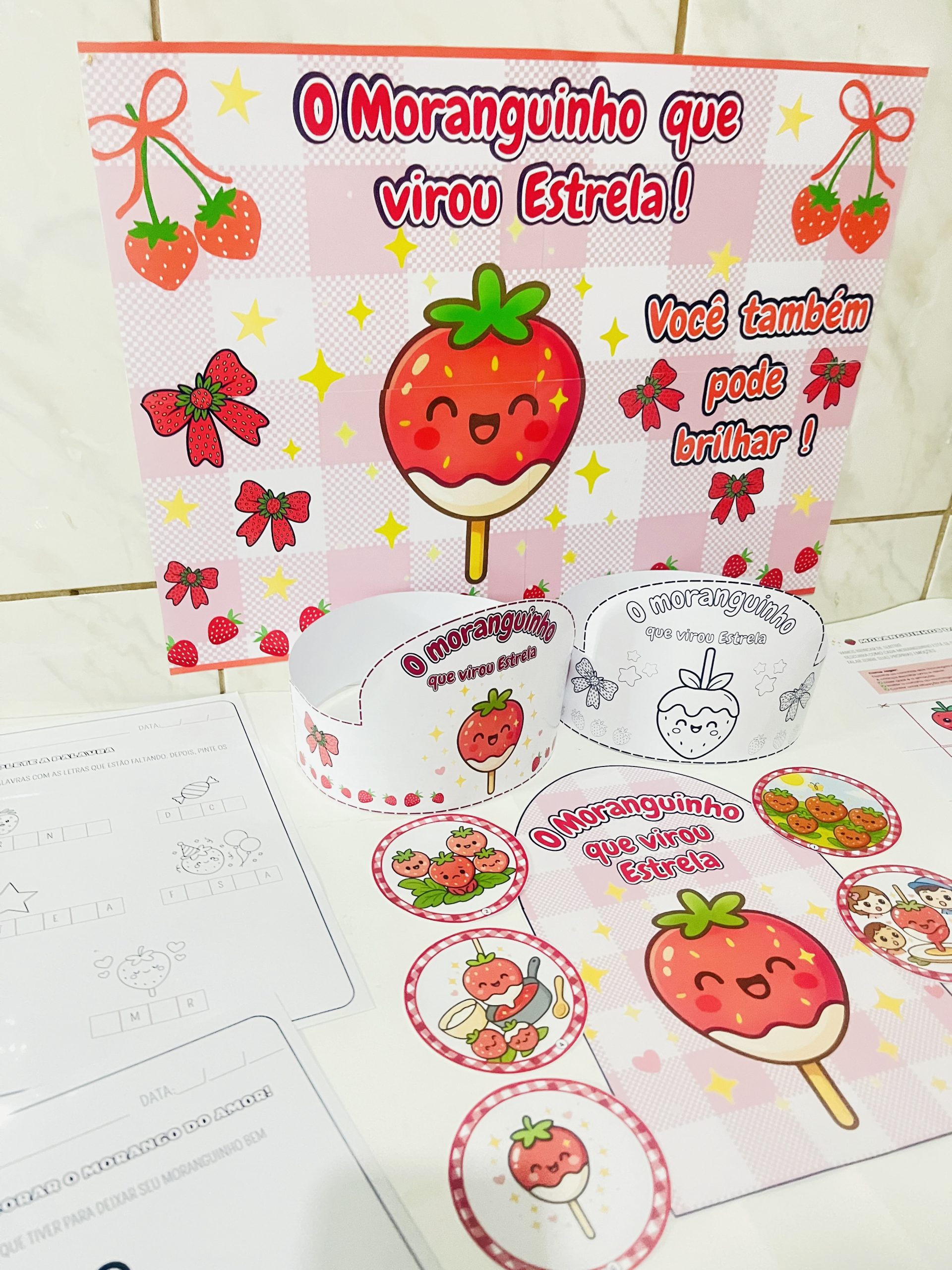 MORANGO QUE VIROU ESTRELA