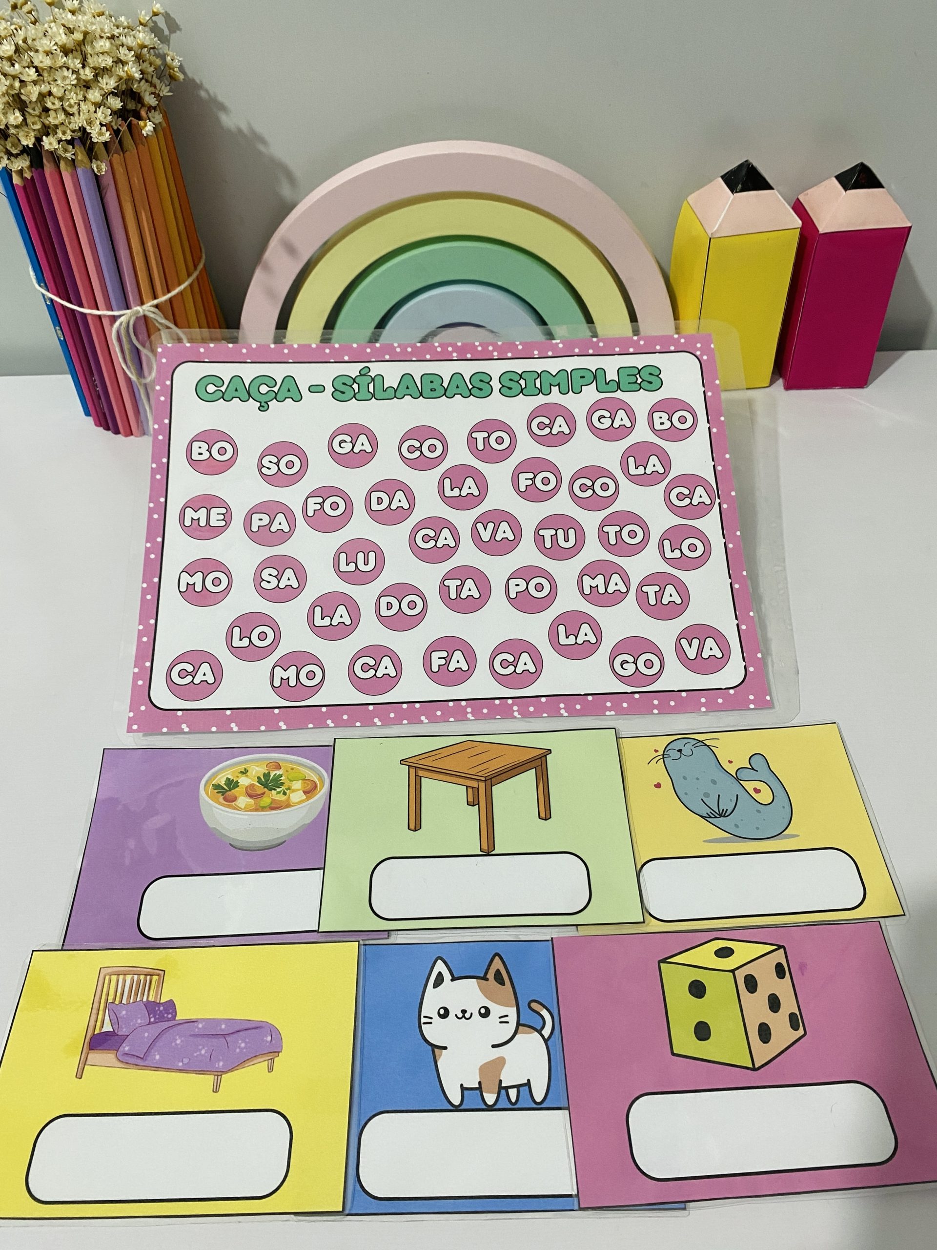 CAÇA SÍLABAS SIMPLES - Imagem 5