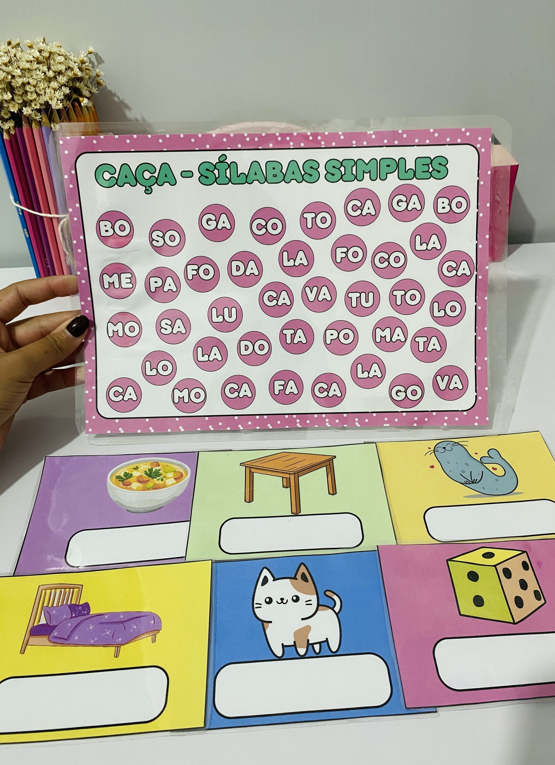 CAÇA SÍLABAS SIMPLES - Imagem 4