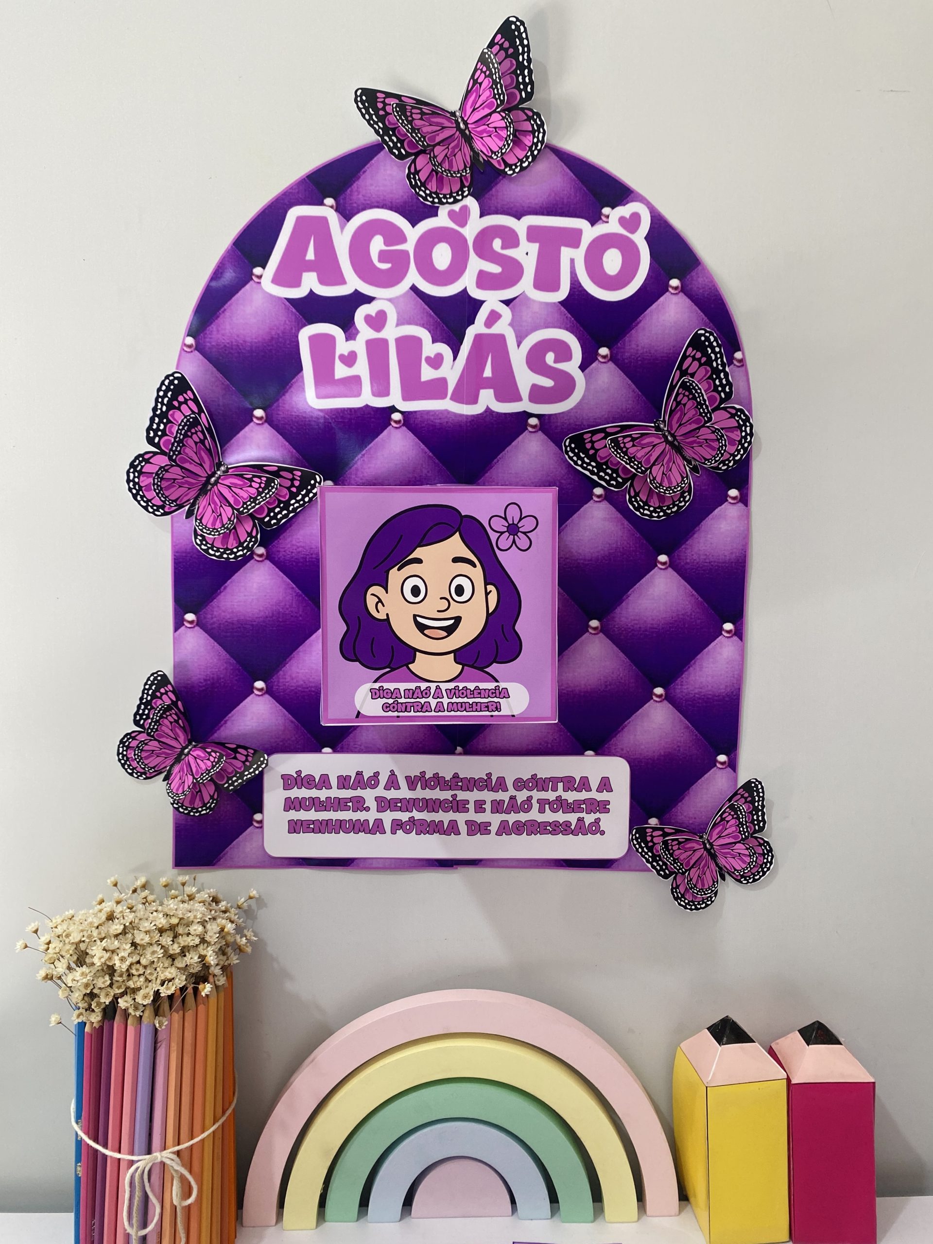 AGOSTO LILÁS - Imagem 2