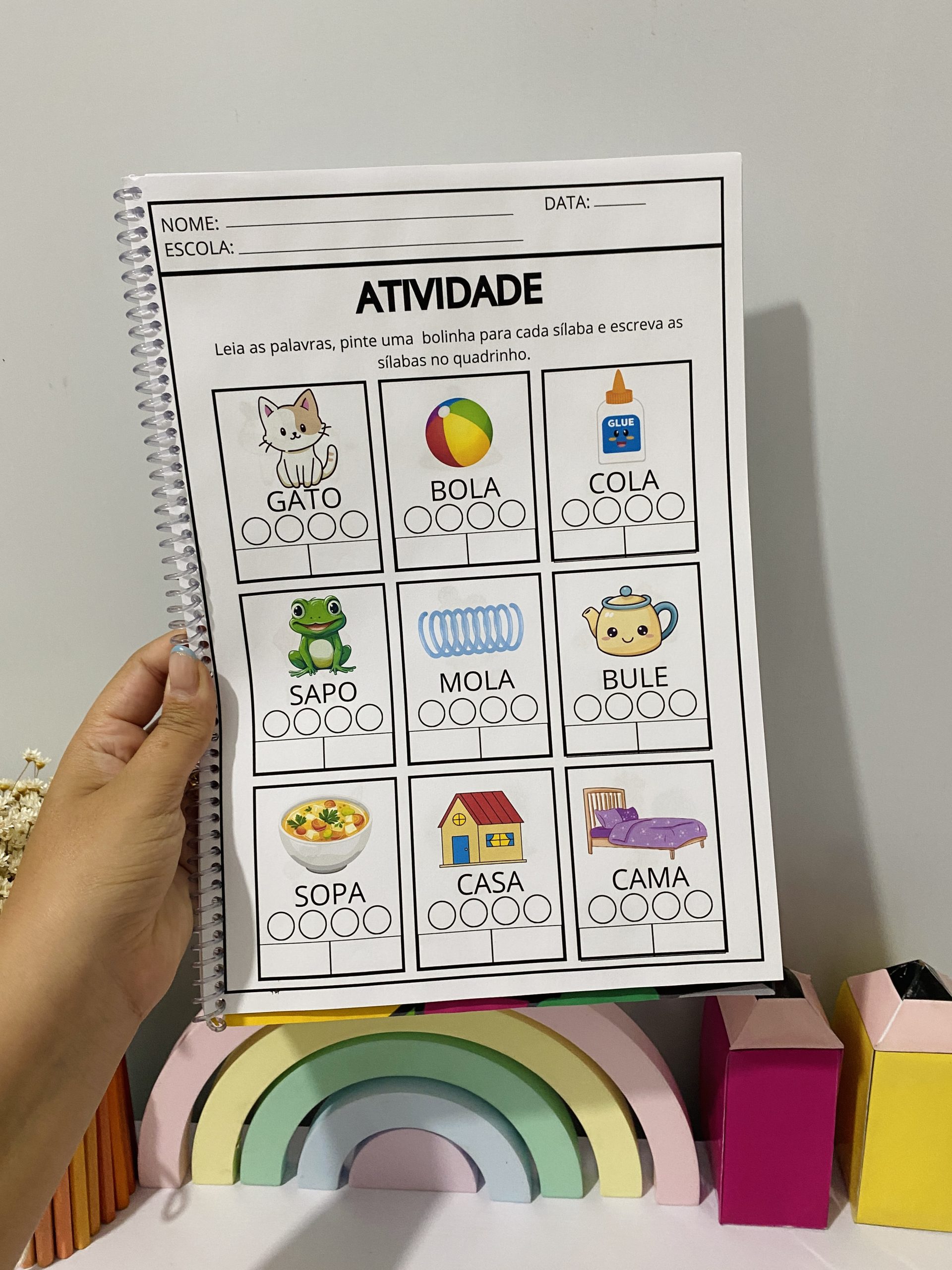 APOSTILA SÍLABAS NA PRÁTICA - Imagem 5