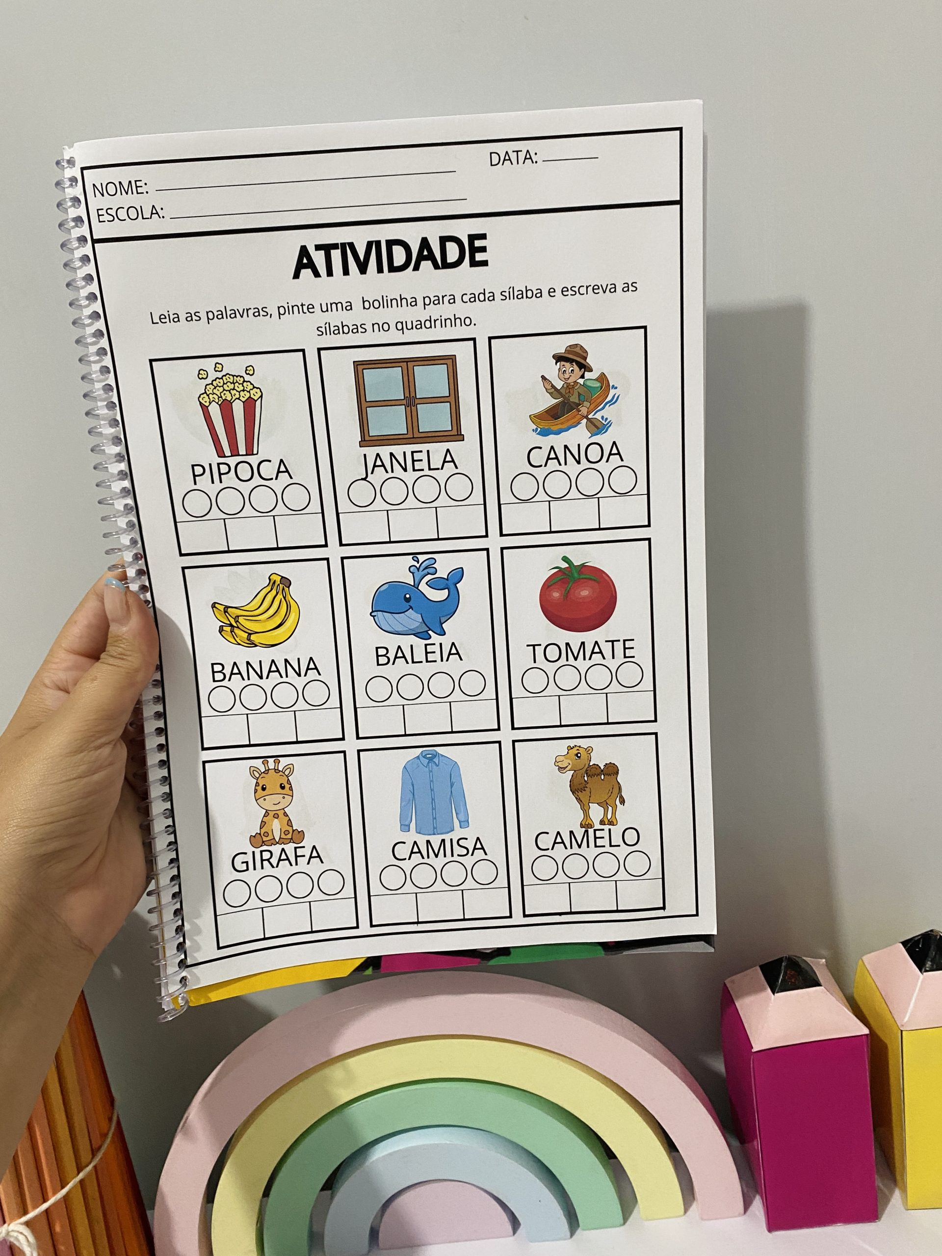 APOSTILA SÍLABAS NA PRÁTICA - Imagem 4