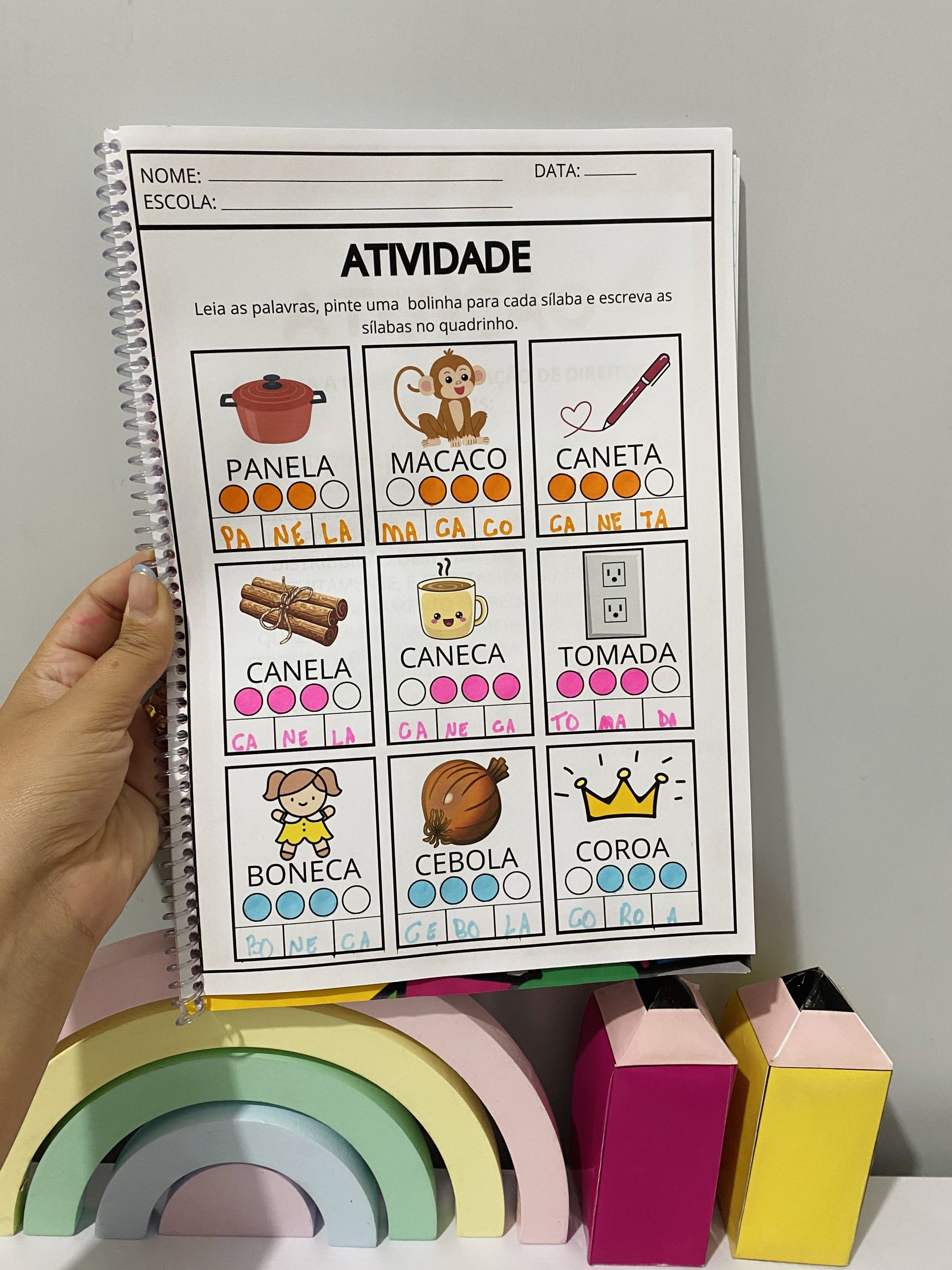 APOSTILA SÍLABAS NA PRÁTICA - Imagem 3