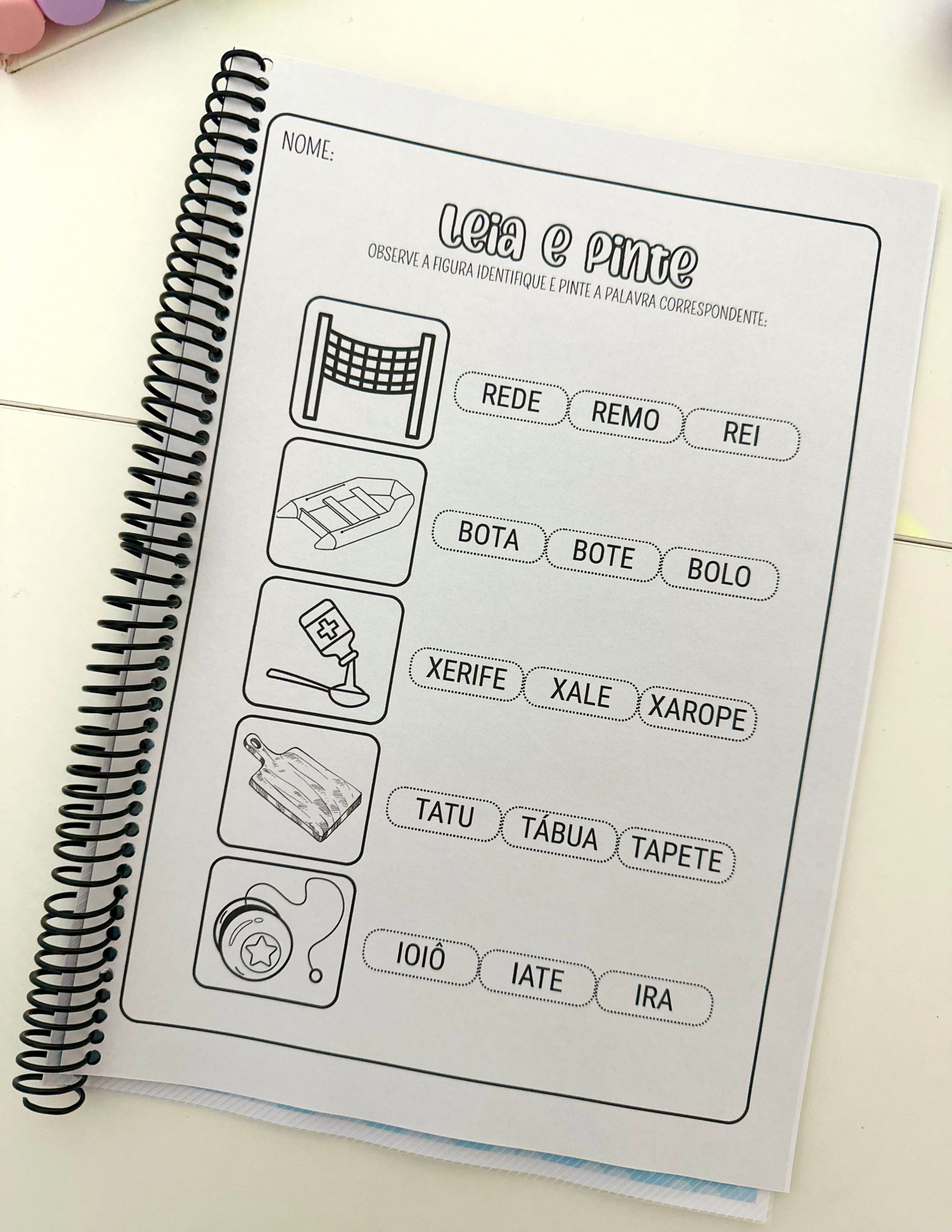 LEIA E PINTE SÍLABAS - SEREIA - Imagem 3
