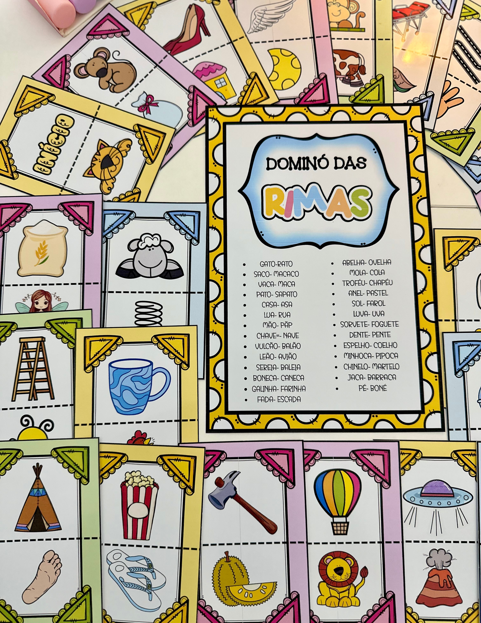 DOMINÓ DAS RIMAS - Imagem 2