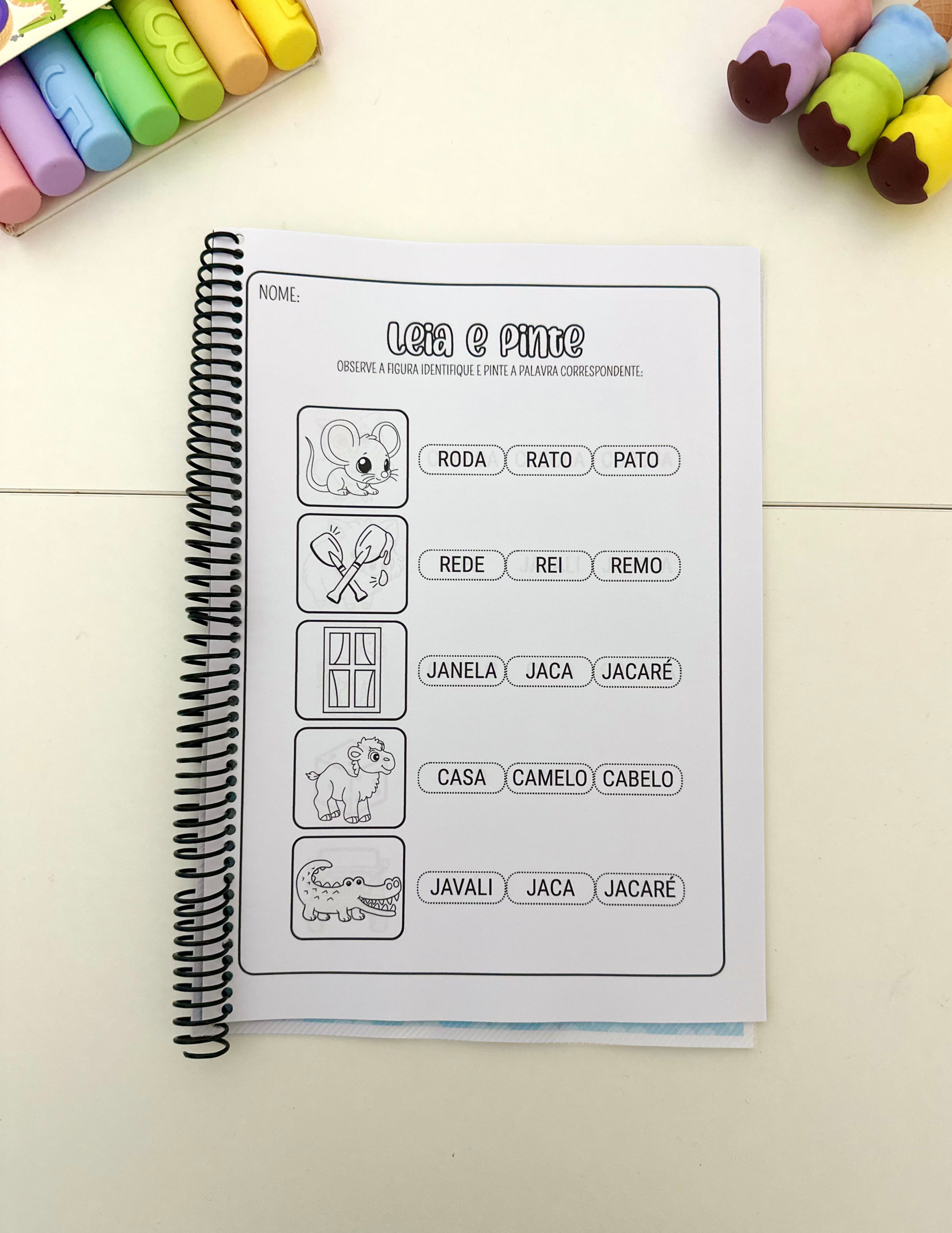 LEIA E PINTE SÍLABAS - SEREIA - Imagem 4